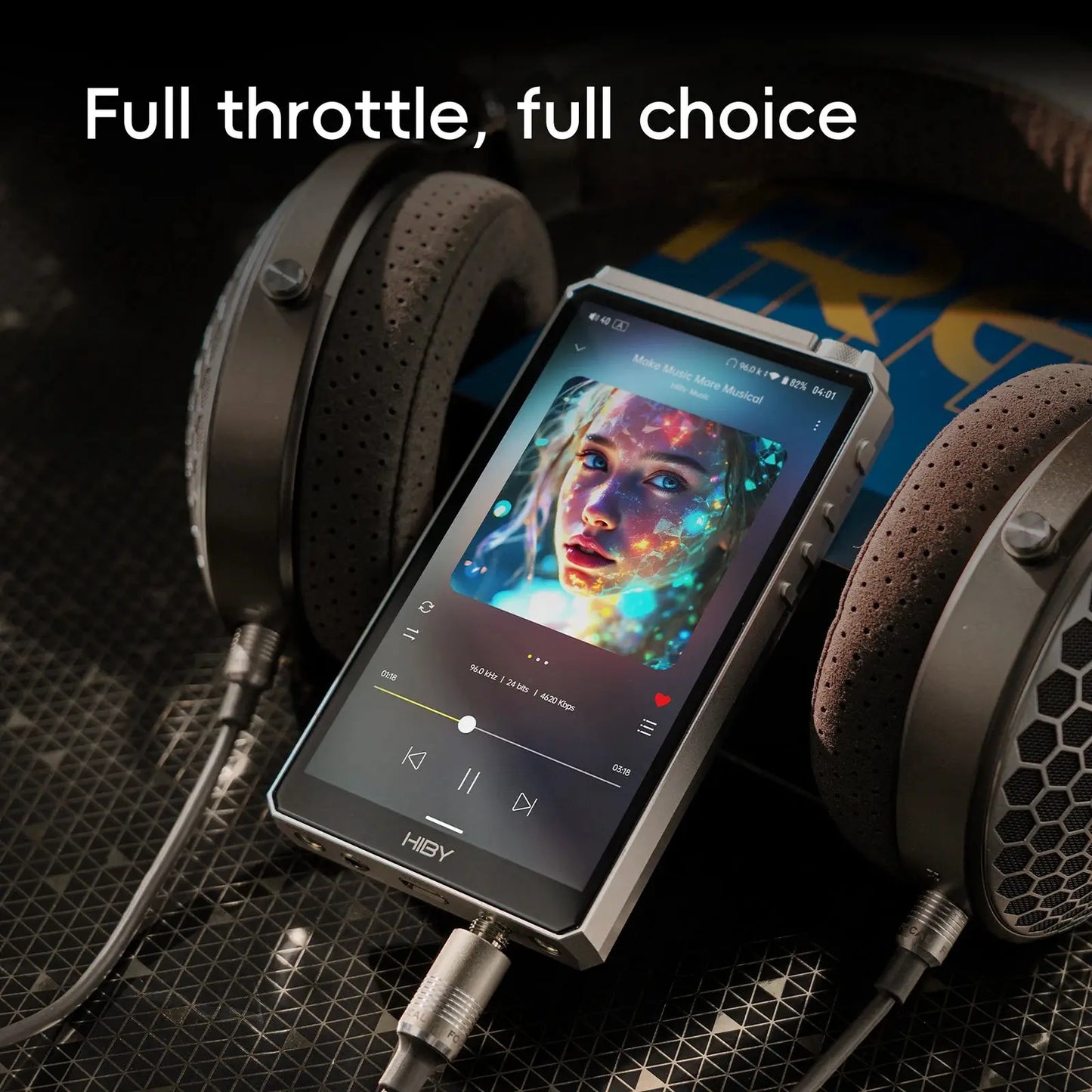 HiBy R6III 2025 / R6 Gen 3 Android 12 Music Player MP3 USB DAC HIFI WiFi Bluetooth 5.0 CS43198 *4 MQA16x DSD512 PCM768 4500mAh Ai-TechWorld 