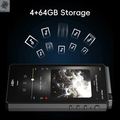 HiBy R6III 2025 / R6 Gen 3 Android 12 Music Player MP3 USB DAC HIFI WiFi Bluetooth 5.0 CS43198 *4 MQA16x DSD512 PCM768 4500mAh Ai-TechWorld 