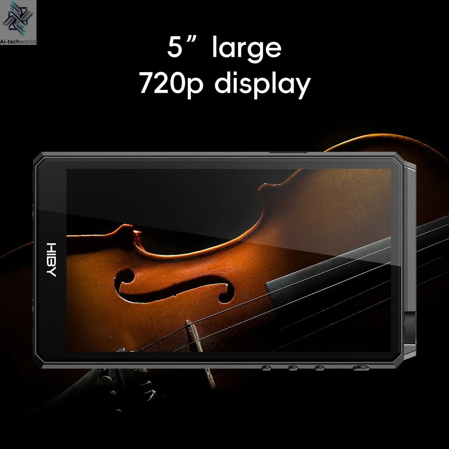 HiBy R6III 2025 / R6 Gen 3 Android 12 Music Player MP3 USB DAC HIFI WiFi Bluetooth 5.0 CS43198 *4 MQA16x DSD512 PCM768 4500mAh Ai-TechWorld 