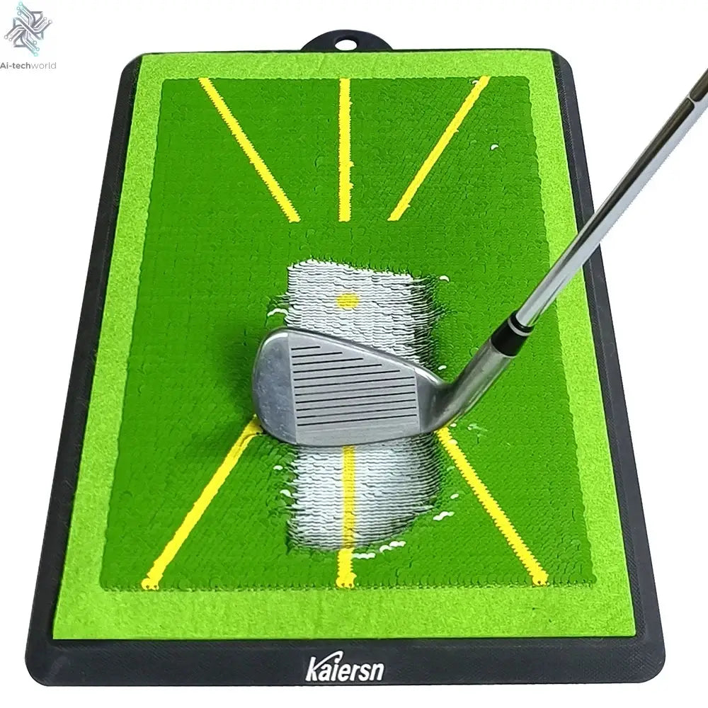 High Quality Golf Training Pad For Swing Detection Batting Ball Trace Directional Mat Swing Path Pads Swing Practice Pads - Ai-TechWorld