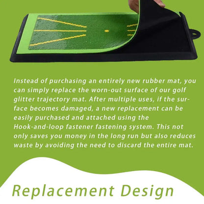 High Quality Golf Training Pad For Swing Detection Batting Ball Trace Directional Mat Swing Path Pads Swing Practice Pads - Ai-TechWorld