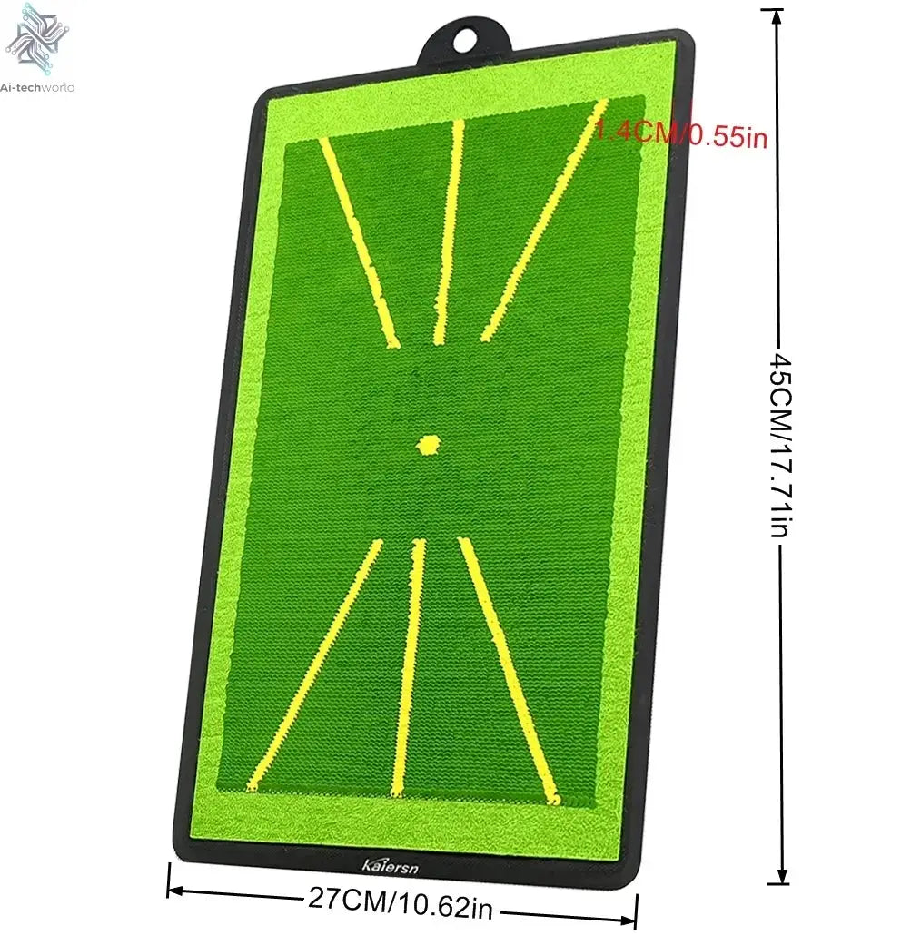 High Quality Golf Training Pad For Swing Detection Batting Ball Trace Directional Mat Swing Path Pads Swing Practice Pads - Ai-TechWorld