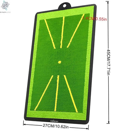 High Quality Golf Training Pad For Swing Detection Batting Ball Trace Directional Mat Swing Path Pads Swing Practice Pads - Ai-TechWorld