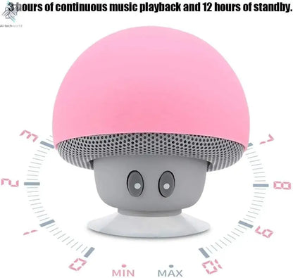 High Quality Wireless Bluetooth Speaker 30ft Wireless Range  Subwoofer With Suction CupSuitable for Cycling Picnic Outdoor Ai-TechWorld 
