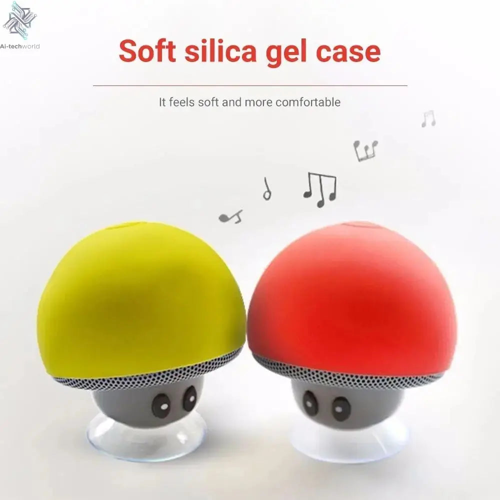 High Quality Wireless Bluetooth Speaker 30ft Wireless Range  Subwoofer With Suction CupSuitable for Cycling Picnic Outdoor Ai-TechWorld 
