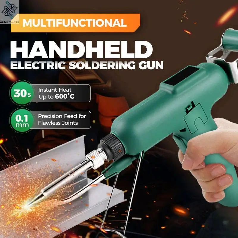 High-efficient 80W Electric Sodering Iron 220V/110V Handheld Solder Welding Machine Heating Repair Tools Small Soldering Iron - Ai-TechWorld