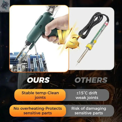 High-efficient 80W Electric Sodering Iron 220V/110V Handheld Solder Welding Machine Heating Repair Tools Small Soldering Iron - Ai-TechWorld