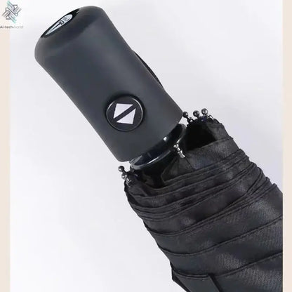 High-end Car Folding Sunshade Windproof Umbrella For Tesla Model 3 Model S Model X Model Y Roadster SpaceX Car Logo Accessories - Ai-TechWorld