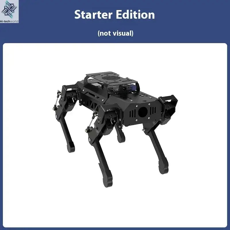 Hiwonder PuppyPi ROS quadruped robot dog, bionics, intelligent programming, AI visual recognition Ai-TechWorld 