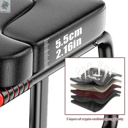 Home multifunctional inverted stool, double armrest yoga headrest bench, vertical yoga chair for balance training - Ai-TechWorld