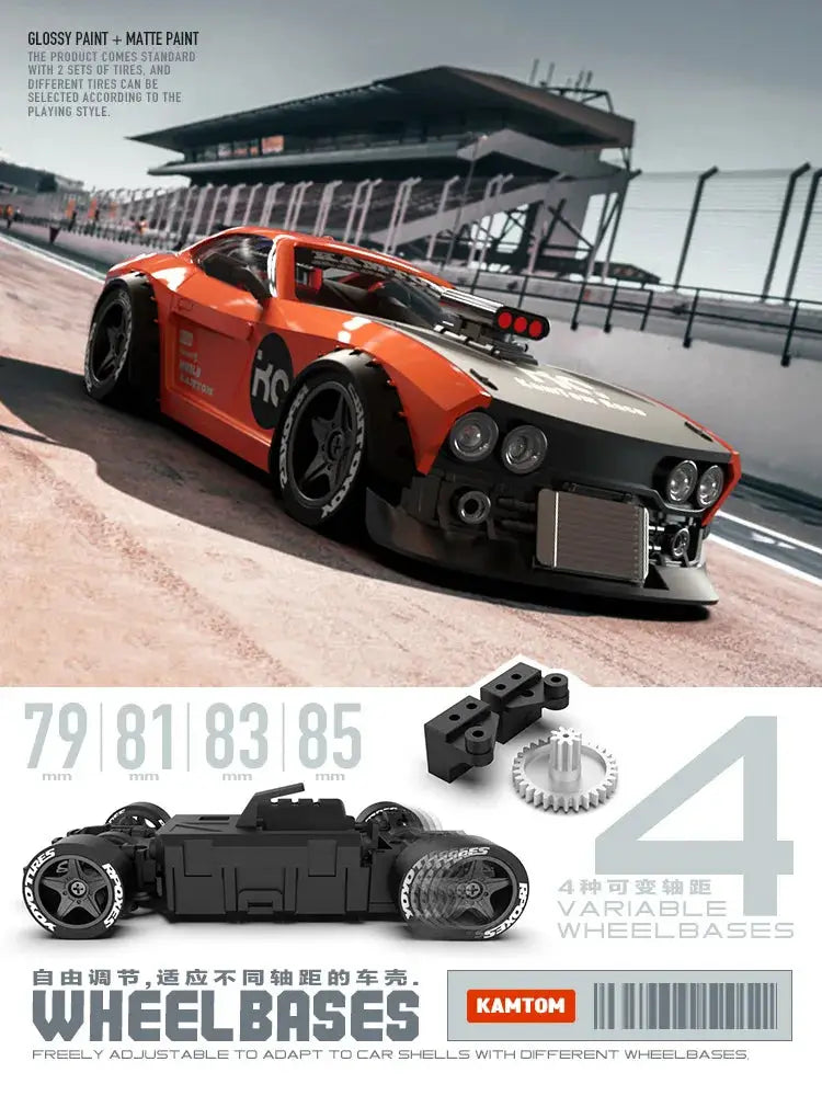 Hot Kamtom Km3299 1/32 Rc Car 4wd High-Speed Remote Control Drift Car With Gyro Professional Adult Racing Car Toys Gift - Ai-TechWorld