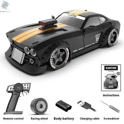 Hot Kamtom Km3299 1/32 Rc Car 4wd High-Speed Remote Control Drift Car With Gyro Professional Adult Racing Car Toys Gift - Ai-TechWorld