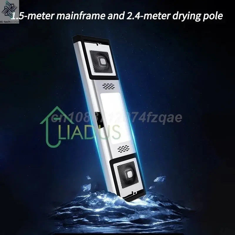 Household Balcony Electric Clothes Drying Rack Remote Control Intelligent Drying Air Drying Lifting Folding Clothes Drying Rack - Ai - TechWorld