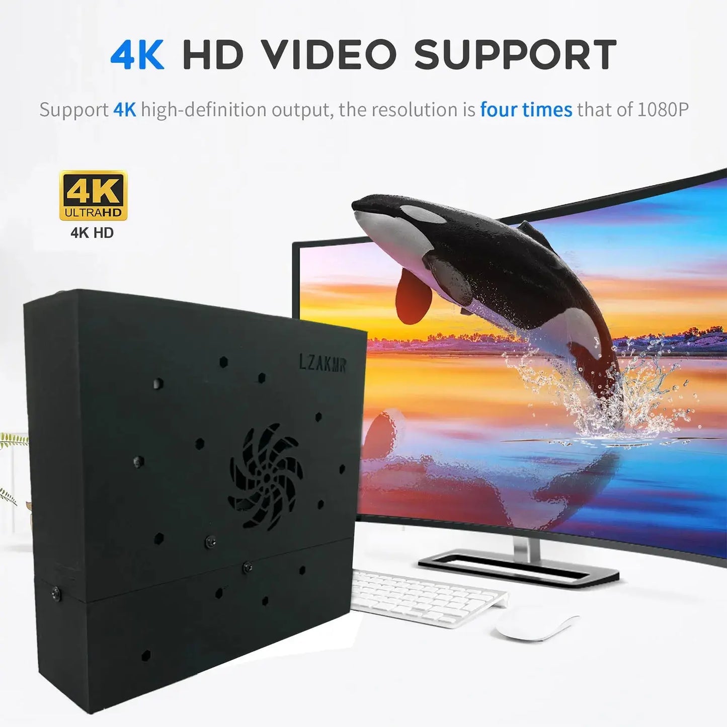 I3-3110M Retro Game Console X8 Play On TV 2T HDD Batocera+Windows 70000+Games For Wii PS2 N64 PSP GameCube N64 Wireless handle Ai-TechWorld 