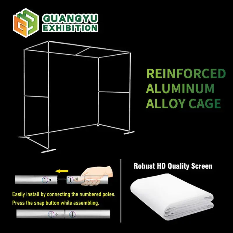 Indoor Virtual Golf Simulator Enclosure 10x9ft with Aluminum Frame Dual-Layer HD Impact Screen Golf Simulator for Home Clubs - Ai-TechWorld