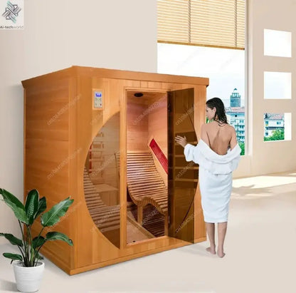 Infrared Sauna Control Panel and Box Digital Temperature Timer Adjustable Home Spa Therapy Ai-TechWorld 