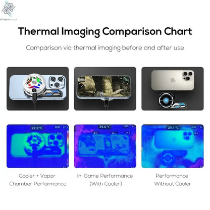 J01 High Quality NEW Mobile Phone Magnetic Cooling Plate Compatible Universal Radiator Game Cooler Expand Area Radiating Sticker Ai-TechWorld 