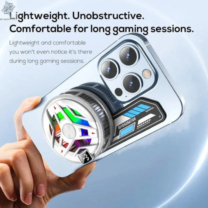 J01 High Quality NEW Mobile Phone Magnetic Cooling Plate Compatible Universal Radiator Game Cooler Expand Area Radiating Sticker Ai-TechWorld 