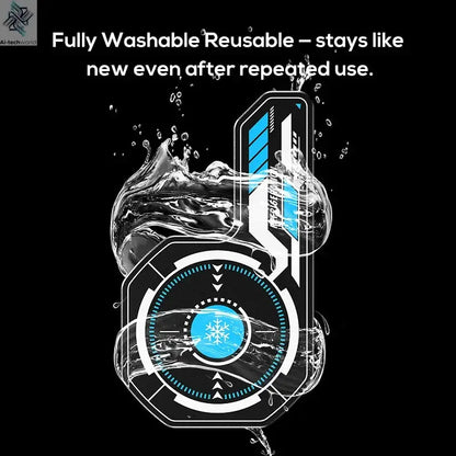 J01 High Quality NEW Mobile Phone Magnetic Cooling Plate Compatible Universal Radiator Game Cooler Expand Area Radiating Sticker Ai-TechWorld 