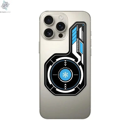 J01 High Quality NEW Mobile Phone Magnetic Cooling Plate Compatible Universal Radiator Game Cooler Expand Area Radiating Sticker Ai-TechWorld 