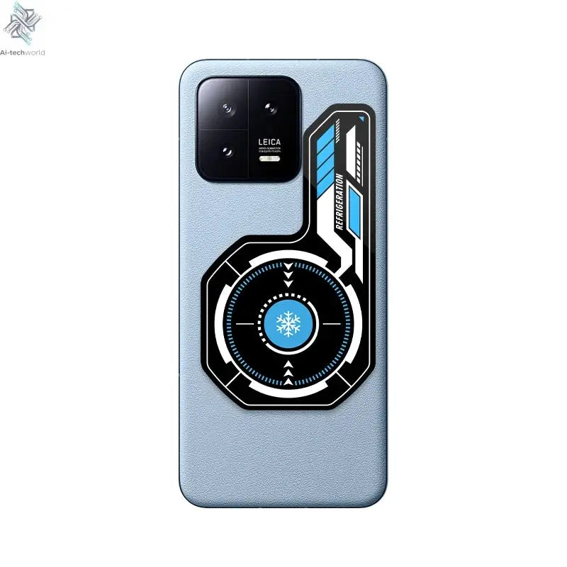 J01 High Quality NEW Mobile Phone Magnetic Cooling Plate Compatible Universal Radiator Game Cooler Expand Area Radiating Sticker Ai-TechWorld 