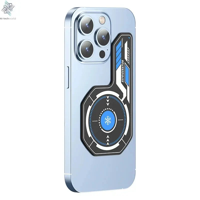 J01 High Quality NEW Mobile Phone Magnetic Cooling Plate Compatible Universal Radiator Game Cooler Expand Area Radiating Sticker Ai-TechWorld 