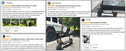 J11 Electric Scooters USA Warehouse 1200W Brushless Motor 48V18ah Electric scooter adult Max Speed 34Mile 11'' Off-road Tires - Ai-TechWorld