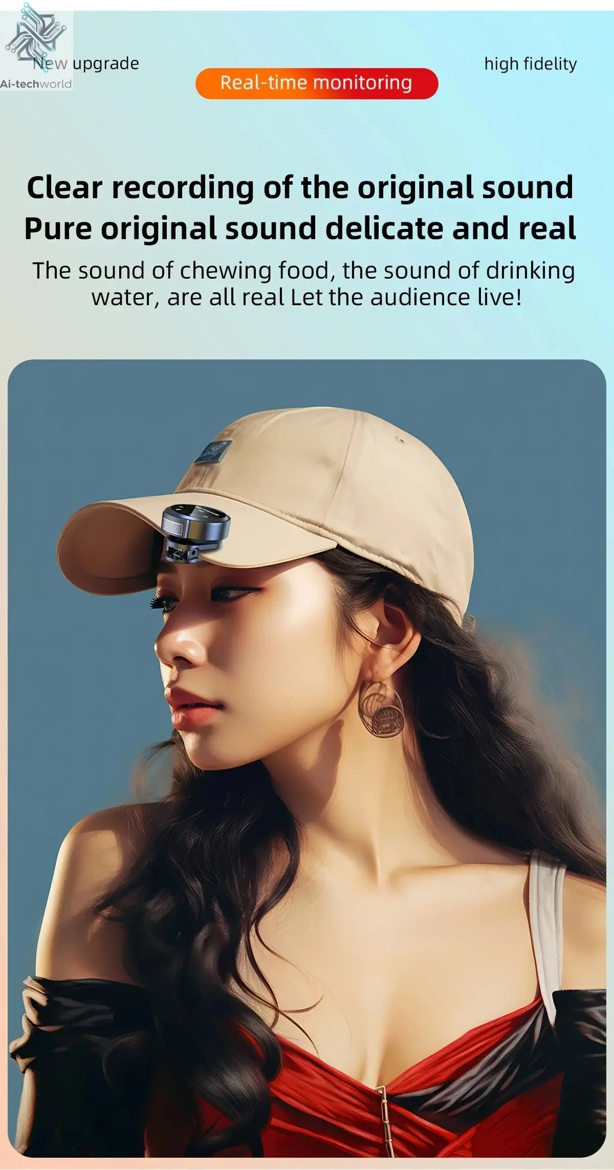 J6 Wireless Lavalier Mics Plug & Play Lapel Miccrophone for Seamless Video Recording, Vlogging, Live Streaming & Interviews Ai-TechWorld 
