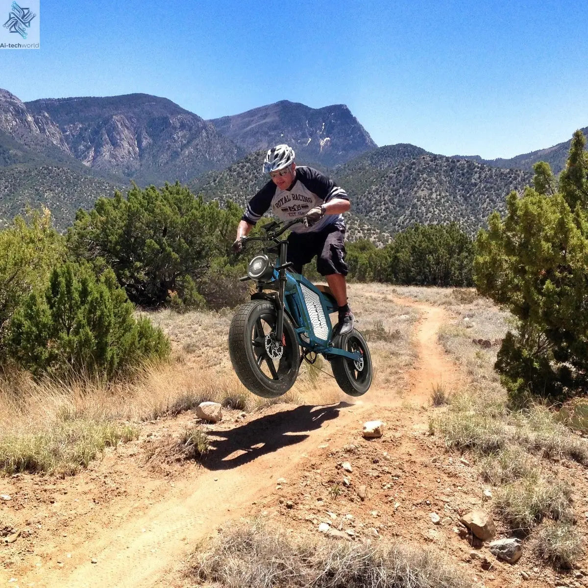 JANSNO X60 20" Fat Tires Electric Bikes 750W*2 Dual Motor 48V 23Ah Battery Ai-TechWorld 