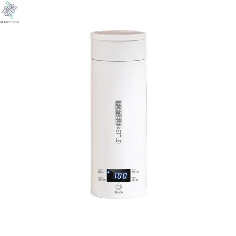 JFBONIN Electric Kettles Portable Tea Coffee Kettle Travel Boil Water Thermal Cup Anti-Scald Water Bottle English Menu - Ai-TechWorld