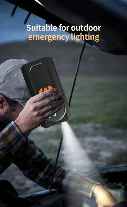 JKUOO 3000A Car Jump Starter Portable Power Bank Car Battery Booster 12V Car Starting Device for Petrol 7.0L Diesel 5.5L Ai-TechWorld 