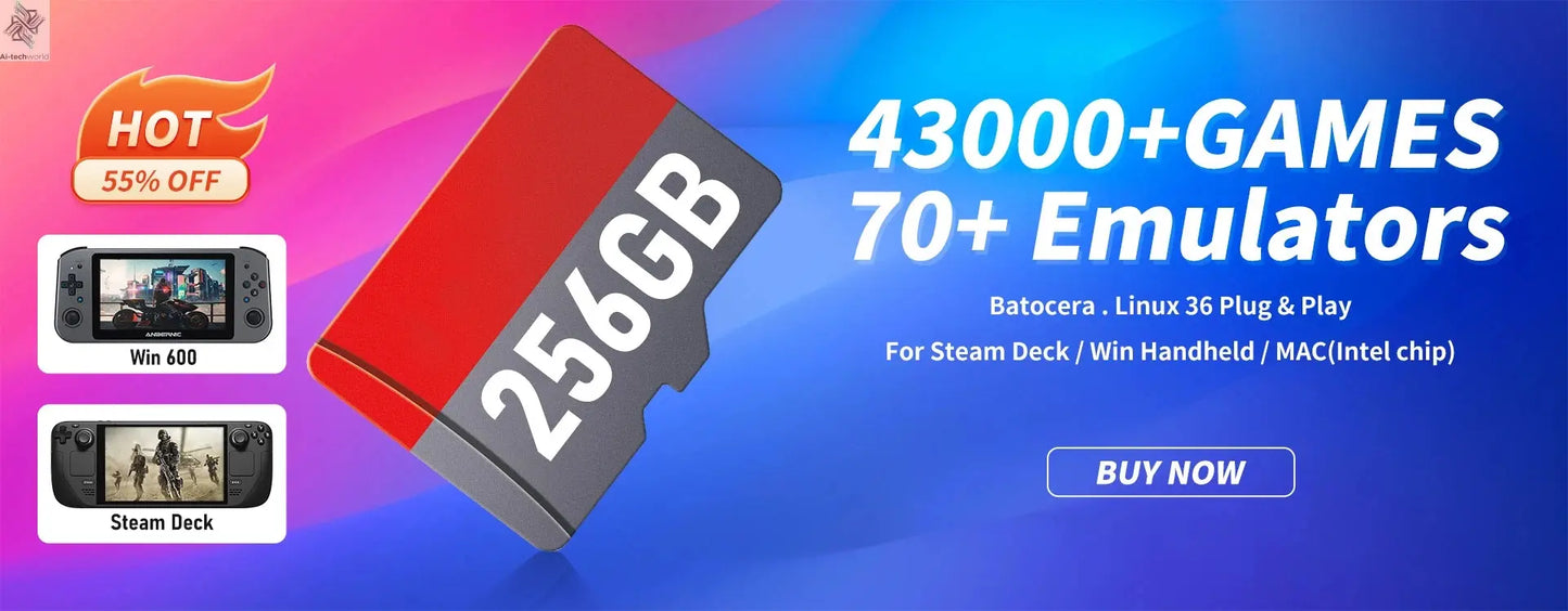 JMachen Launchbox 2TB Portable Gaming HDD with 4200+ 3D/PC Games Retro Game Console for PS4/PS3/PS2/Switchwith 4200+ PC/3D Games Ai-TechWorld 