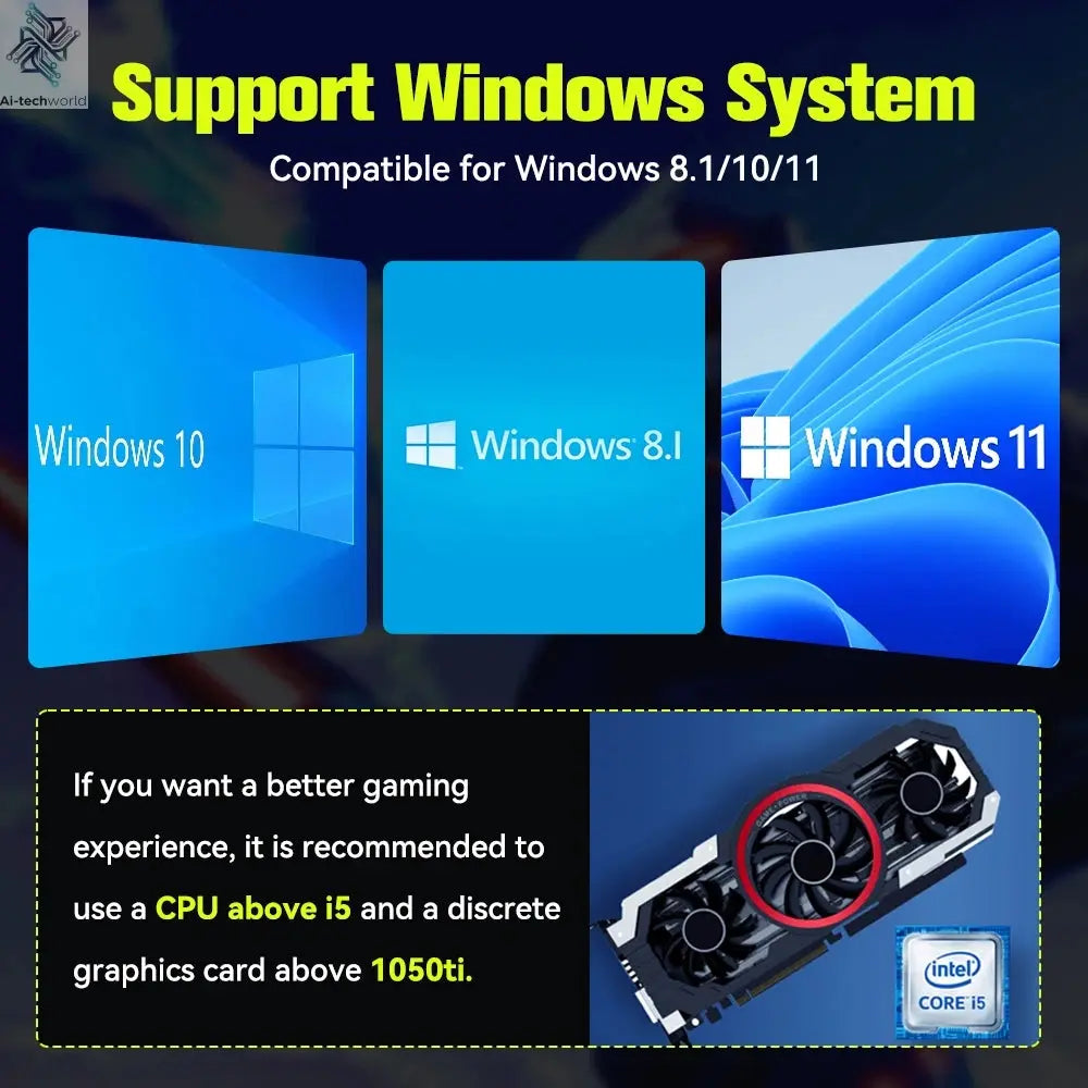 JMachen Launchbox 2TB Portable Gaming HDD with 4200+ 3D/PC Games Retro Game Console for PS4/PS3/PS2/Switchwith 4200+ PC/3D Games Ai-TechWorld 