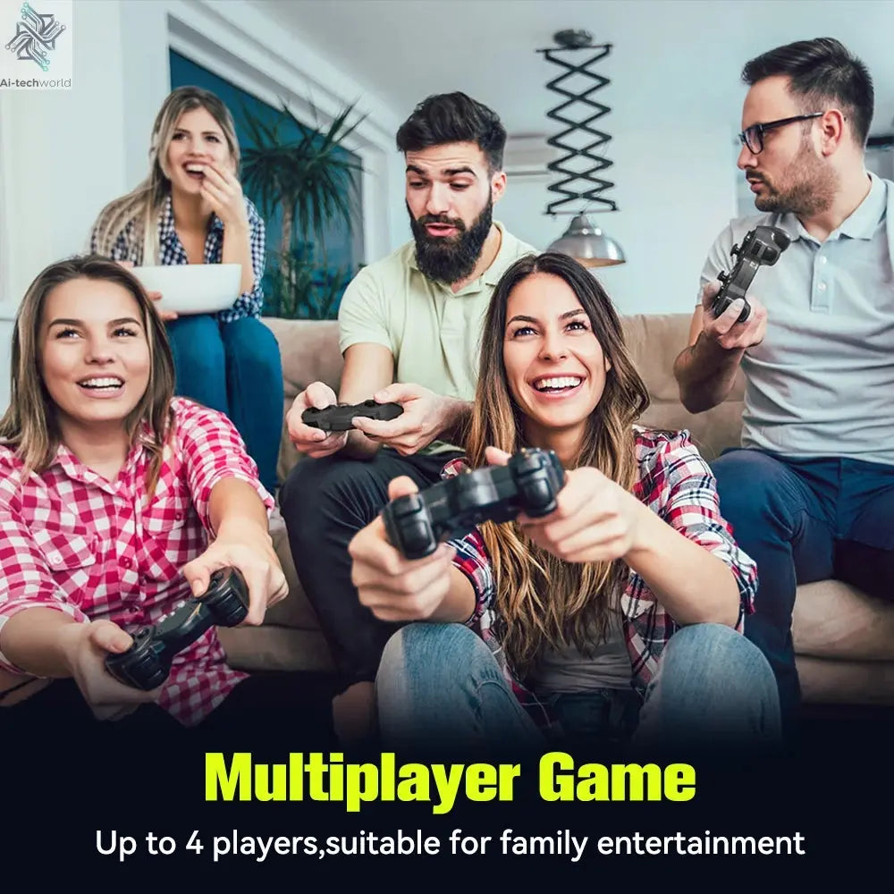 JMachen Launchbox 2TB Portable Gaming HDD with 4200+ 3D/PC Games Retro Game Console for PS4/PS3/PS2/Switchwith 4200+ PC/3D Games Ai-TechWorld 