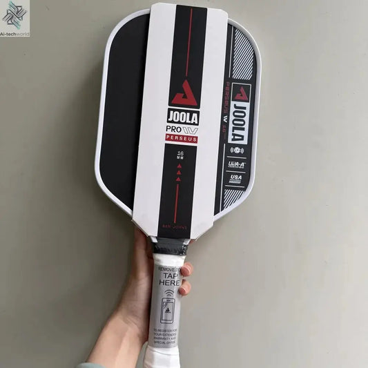 JOOLA BEN JOHNS PERSEUS PRO IV 16MM Pickleball Paddles T700 Carbon Fiber Increased Power Feel Fully Encased Sweet Spot Ai-TechWorld 