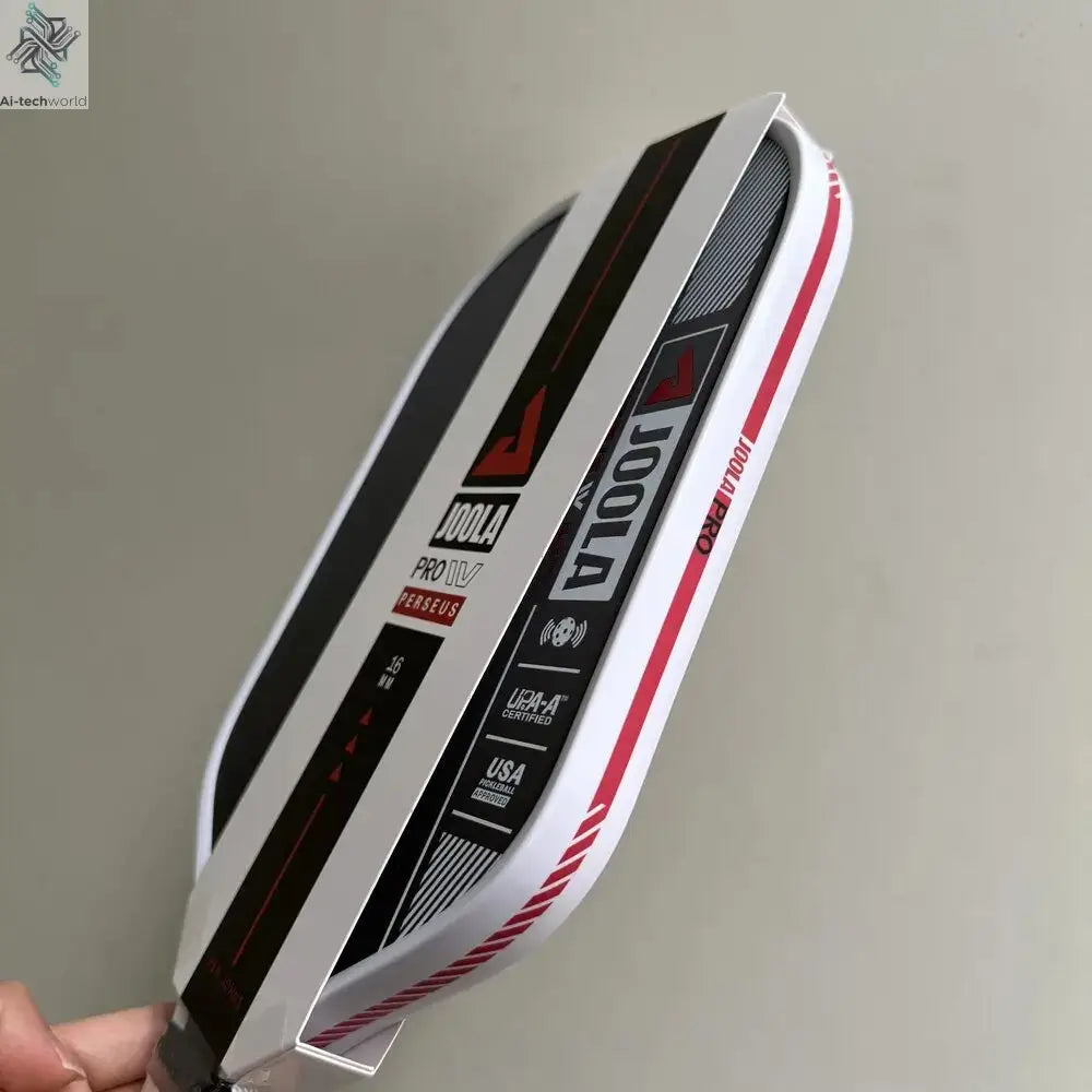 JOOLA BEN JOHNS PERSEUS PRO IV 16MM Pickleball Paddles T700 Carbon Fiber Increased Power Feel Fully Encased Sweet Spot Ai-TechWorld 