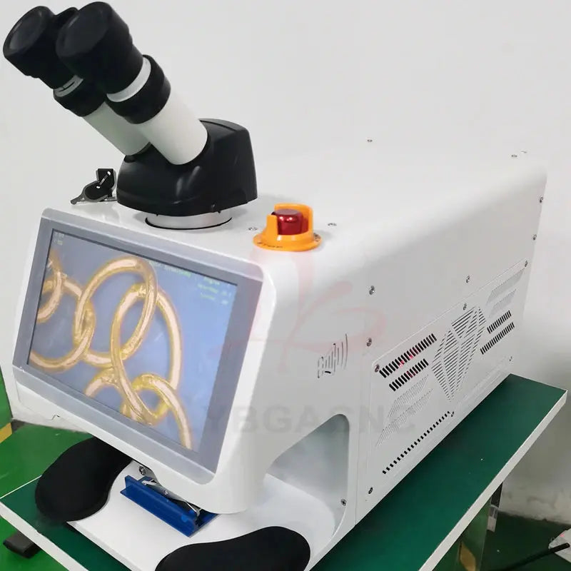 Jewelry Spot Welding Machine ND YAG Laser Touch Screen 60W 100W 150W 200W MINI Laser Soldering With CCD Control System Microscop Ai-TechWorld