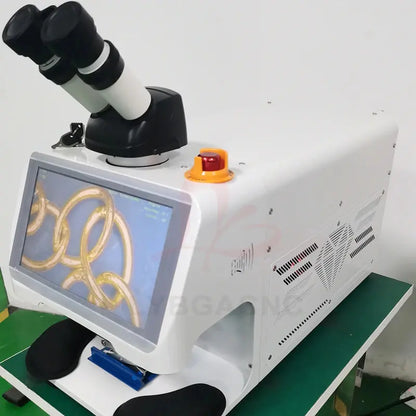 Jewelry Spot Welding Machine ND YAG Laser Touch Screen 60W 100W 150W 200W MINI Laser Soldering With CCD Control System Microscop Ai-TechWorld