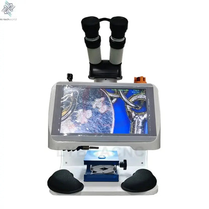 Jewelry Spot Welding Machine ND YAG Laser Touch Screen 60W 100W 150W 200W MINI Laser Soldering With CCD Control System Microscop Ai-TechWorld