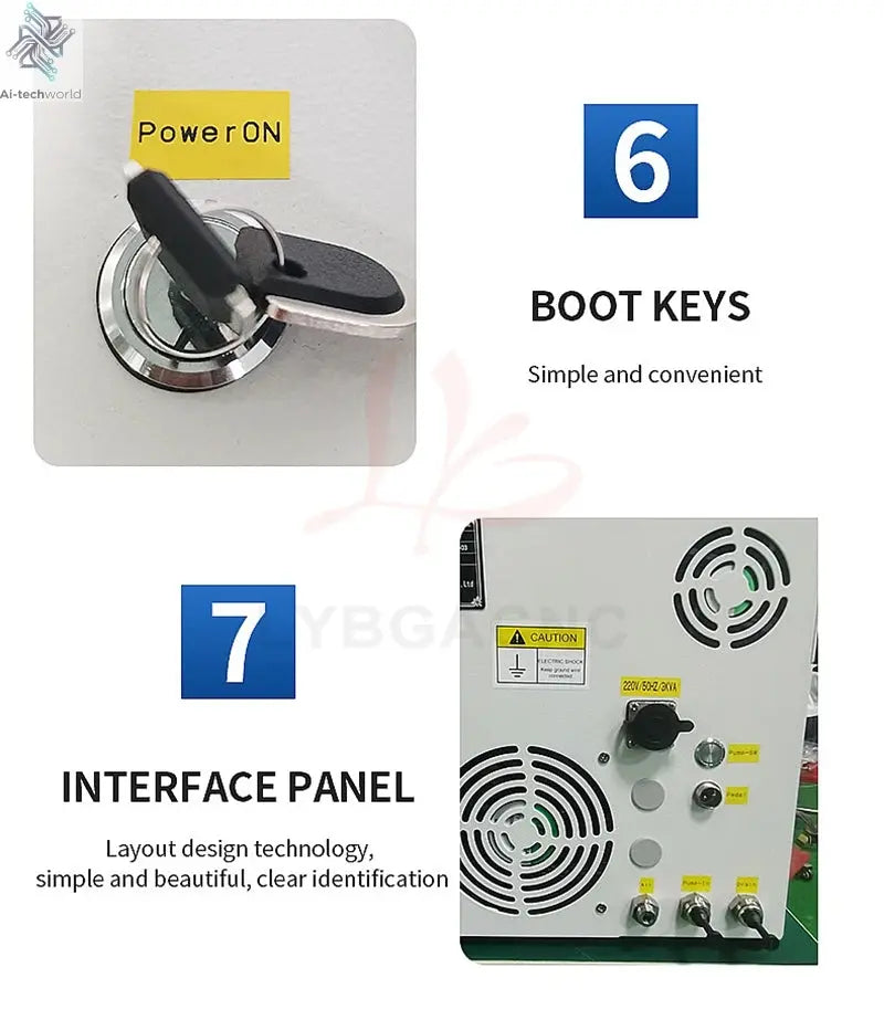 Jewelry Spot Welding Machine ND YAG Laser Touch Screen 60W 100W 150W 200W MINI Laser Soldering With CCD Control System Microscop Ai-TechWorld