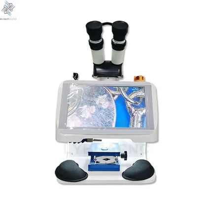 Jewelry Spot Welding Machine ND YAG Laser Touch Screen 60W 100W 150W 200W MINI Laser Soldering With CCD Control System Microscop Ai-TechWorld