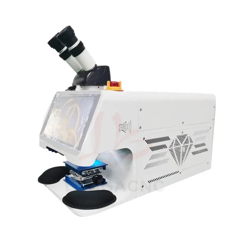 Jewelry Spot Welding Machine ND YAG Laser Touch Screen 60W 100W 150W 200W MINI Laser Soldering With CCD Control System Microscop Ai-TechWorld