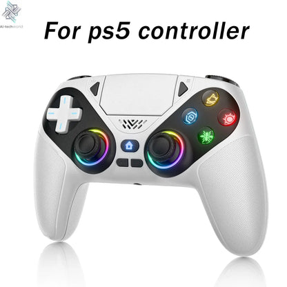 Joystick Wireless Controller compatible For Ps5/Pc Console With Turbo Dual Sense Vibrate Programming Bluetooth Gamepad Ai-TechWorld 