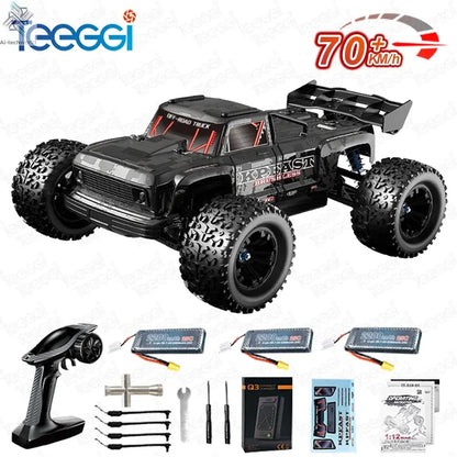KF16 1:12 High Speed Drift Racing 70KM/H Brushless Motor 4WD 3S 3200mah RC Off Road Car Monster Trucks Toys for For Kids Gifts Ai-TechWorld 
