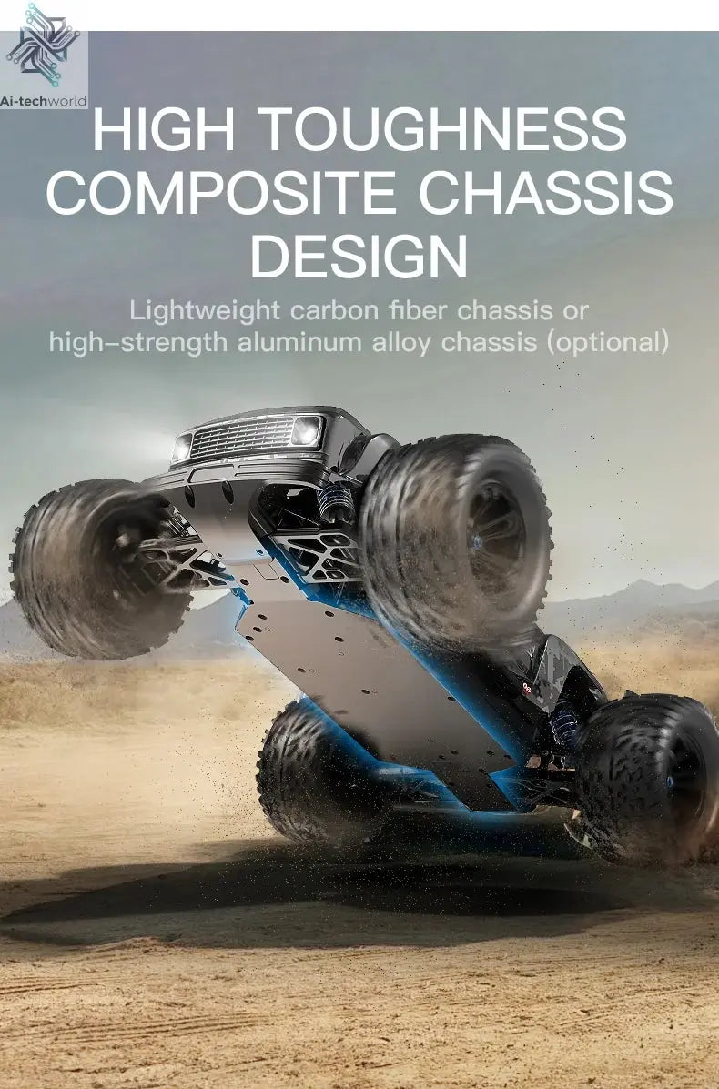 KF16 1:12 High Speed Drift Racing 70KM/H Brushless Motor 4WD 3S 3200mah RC Off Road Car Monster Trucks Toys for For Kids Gifts Ai-TechWorld 