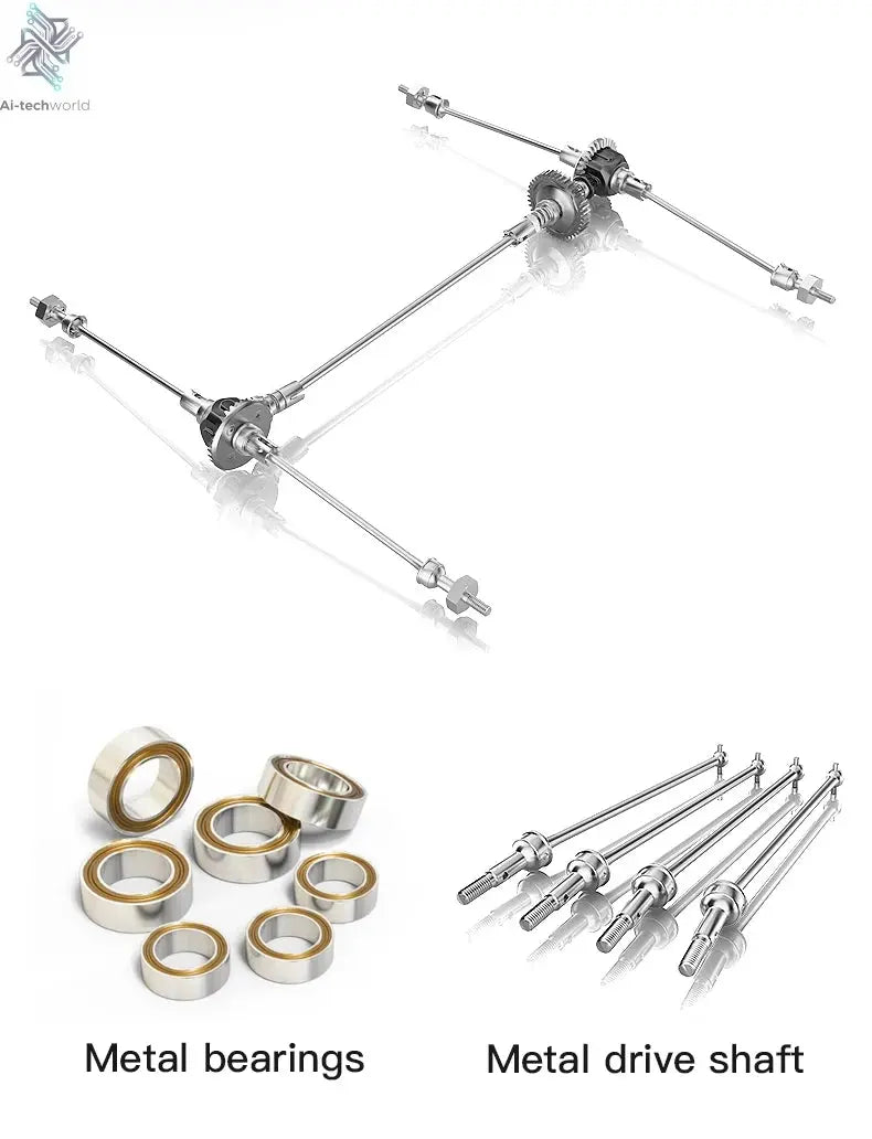 KF16 1:12 High Speed Drift Racing 70KM/H Brushless Motor 4WD 3S 3200mah RC Off Road Car Monster Trucks Toys for For Kids Gifts Ai-TechWorld 