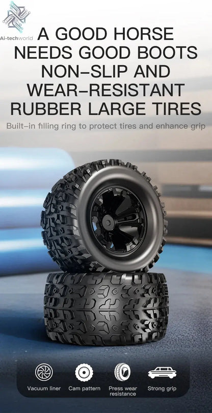 KF16 1:12 High Speed Drift Racing 70KM/H Brushless Motor 4WD 3S 3200mah RC Off Road Car Monster Trucks Toys for For Kids Gifts Ai-TechWorld 