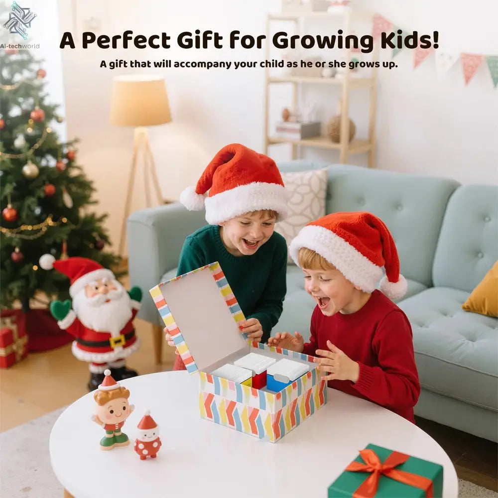 KINHANK MotionX Video Game Console for Kids & Families Ongoing Updates Kids Toy Active Play System Indoor Physical Activity Ai-TechWorld 