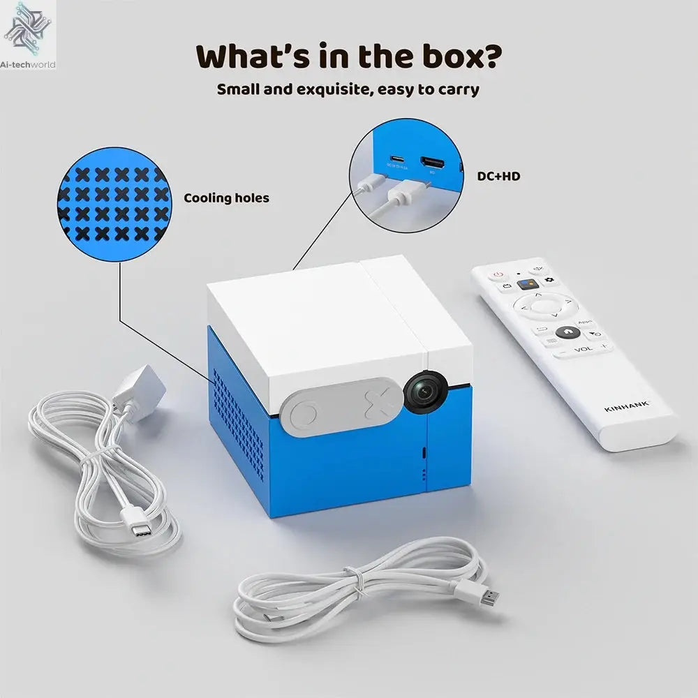 KINHANK MotionX Video Game Console for Kids & Families Ongoing Updates Kids Toy Active Play System Indoor Physical Activity Ai-TechWorld 