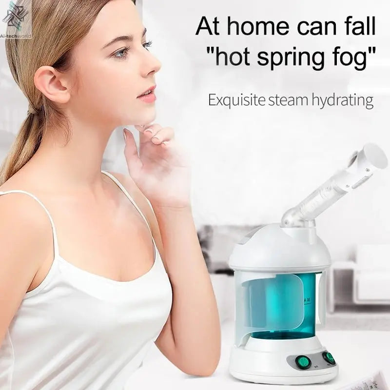 KSKIN Custom Hot Sale Face Mist Spray Portable Facial Steamer For Face Professional Ionic Facial Steamer - Ai - TechWorld